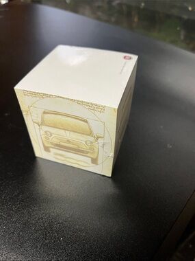 Fiat 500 cube notepad